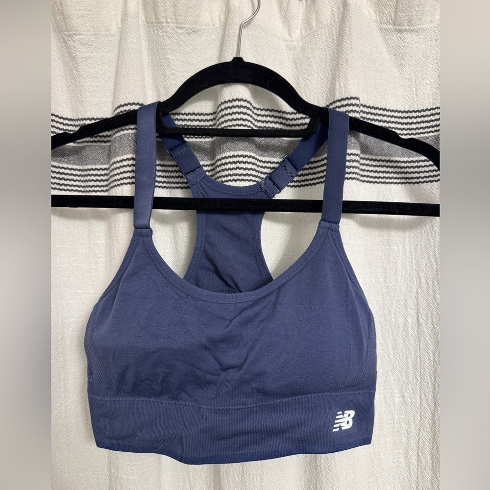 New Balance Women's Navy Sports Bra